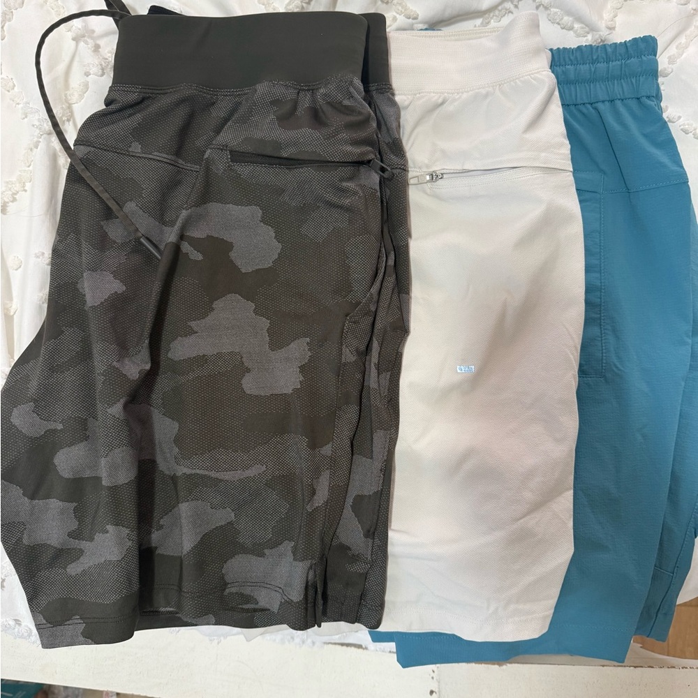 Lululemon Athletica Blue Athletic Shorts